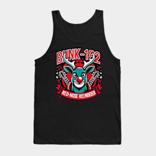 red nose reindeer Tank Top